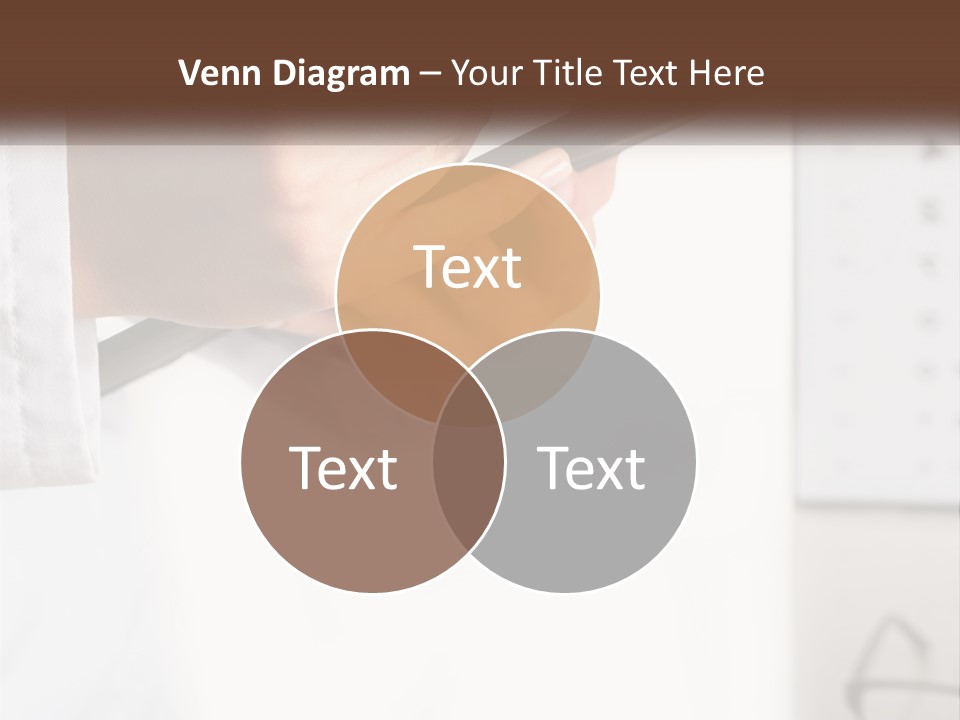 A Person Writing On A Piece Of Paper With A Pen PowerPoint Template