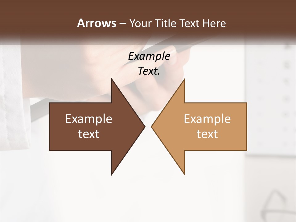 A Person Writing On A Piece Of Paper With A Pen PowerPoint Template