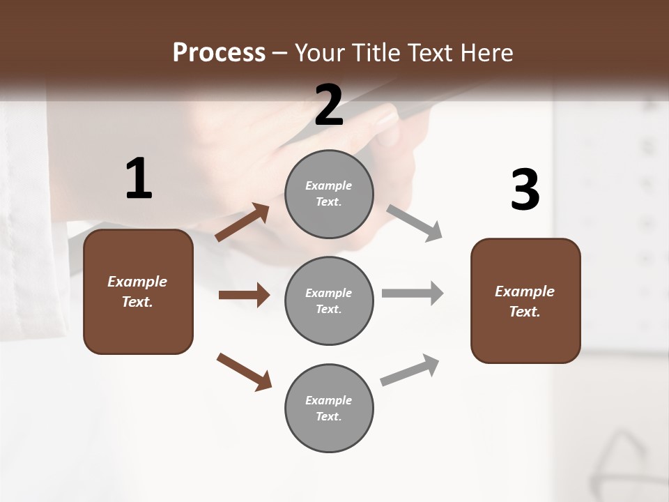 A Person Writing On A Piece Of Paper With A Pen PowerPoint Template