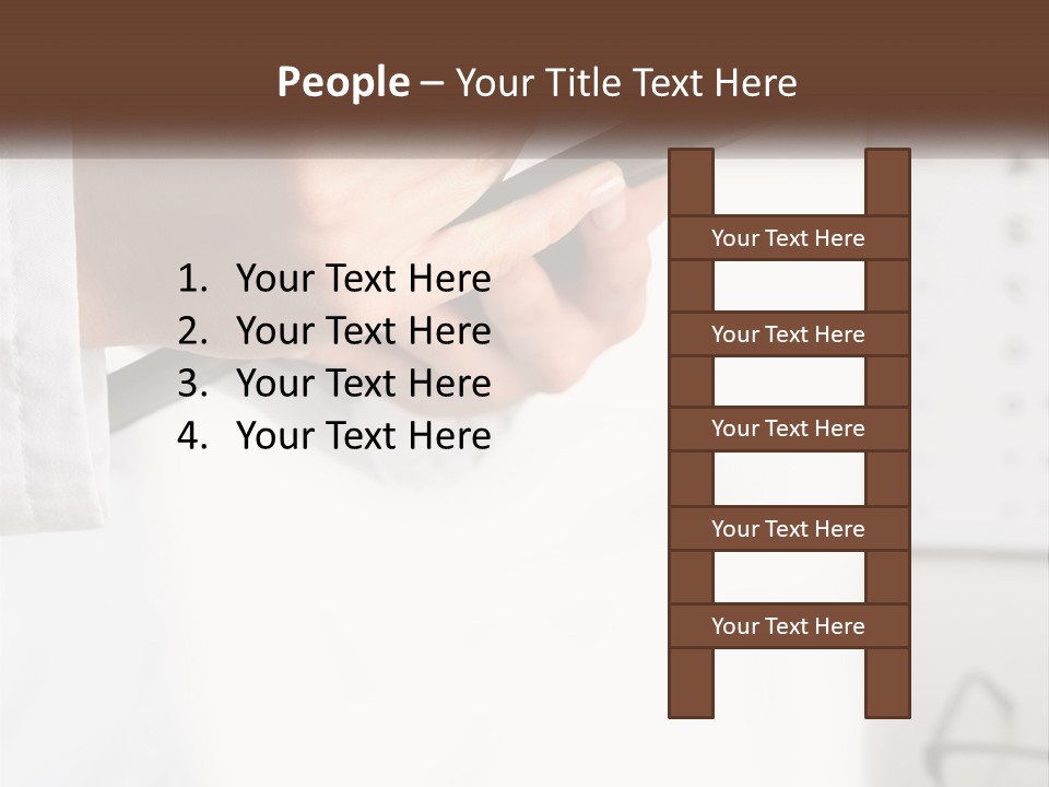 A Person Writing On A Piece Of Paper With A Pen PowerPoint Template