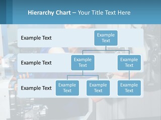 A Man Working On A Machine In A Factory PowerPoint Template
