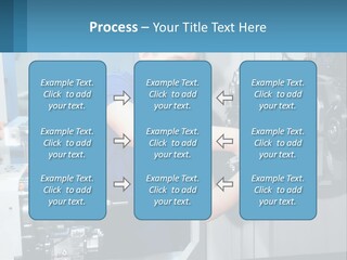 A Man Working On A Machine In A Factory PowerPoint Template