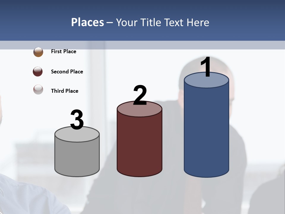 A Group Of People Sitting Around A Table PowerPoint Template