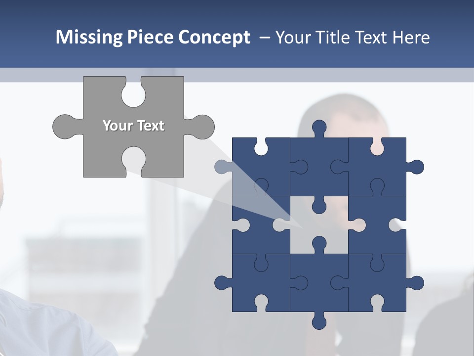 A Group Of People Sitting Around A Table PowerPoint Template