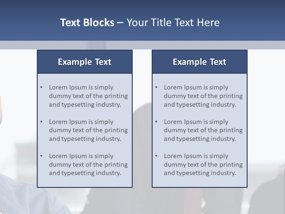 A Group Of People Sitting Around A Table PowerPoint Template