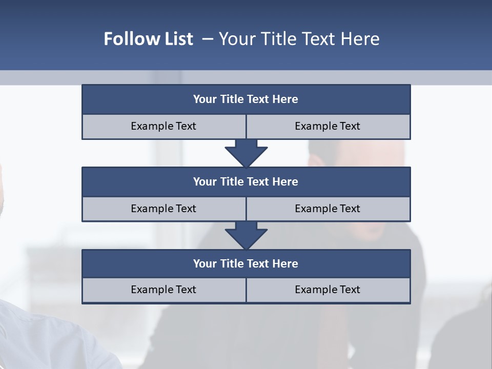 A Group Of People Sitting Around A Table PowerPoint Template