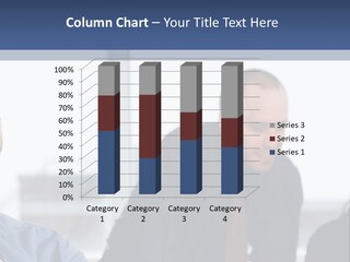 A Group Of People Sitting Around A Table PowerPoint Template