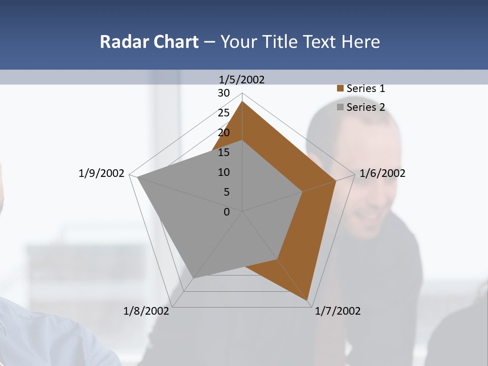 A Group Of People Sitting Around A Table PowerPoint Template