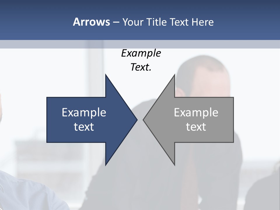 A Group Of People Sitting Around A Table PowerPoint Template
