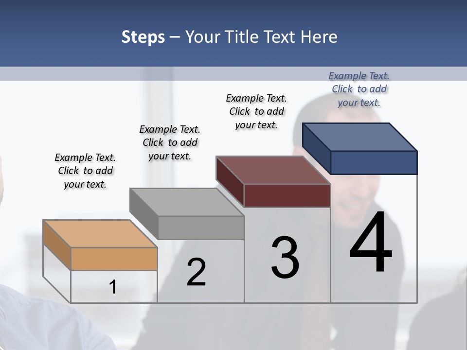 A Group Of People Sitting Around A Table PowerPoint Template