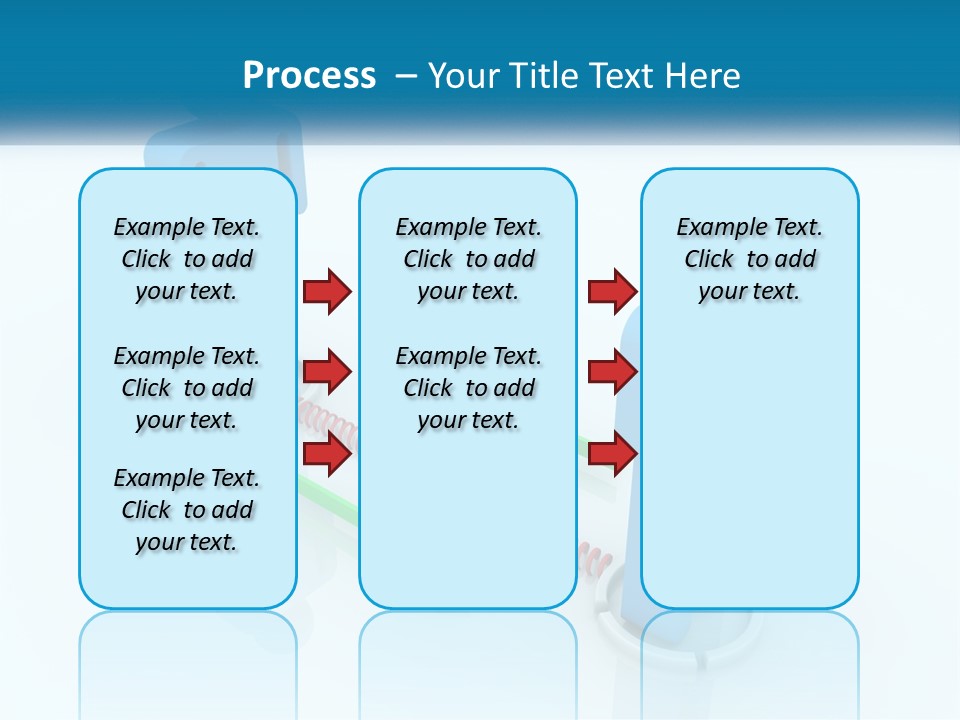 A Blue Man Standing Next To A Green Man PowerPoint Template