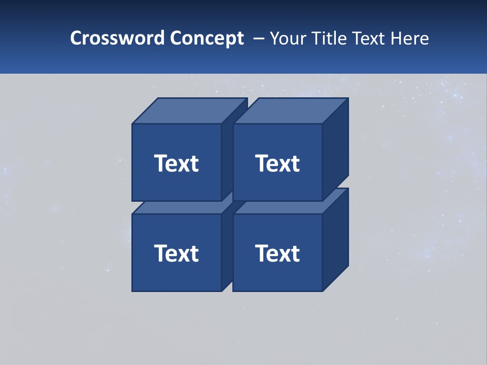 A Blue And Black Background With Stars And The Words Name Of Presentation Company Name PowerPoint Template