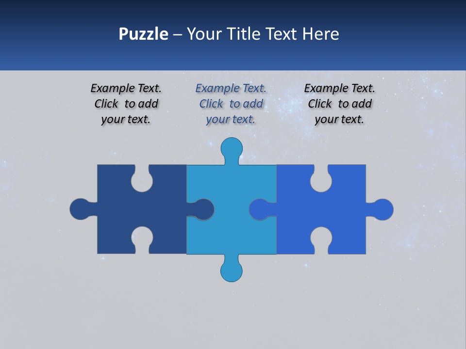 A Blue And Black Background With Stars And The Words Name Of Presentation Company Name PowerPoint Template