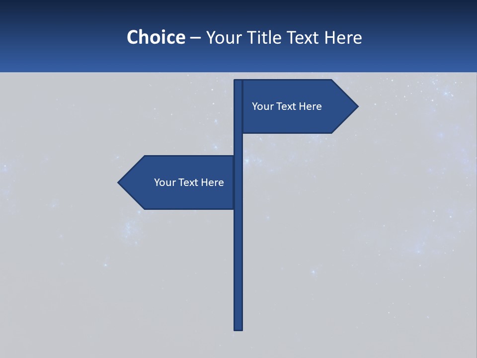 A Blue And Black Background With Stars And The Words Name Of Presentation Company Name PowerPoint Template