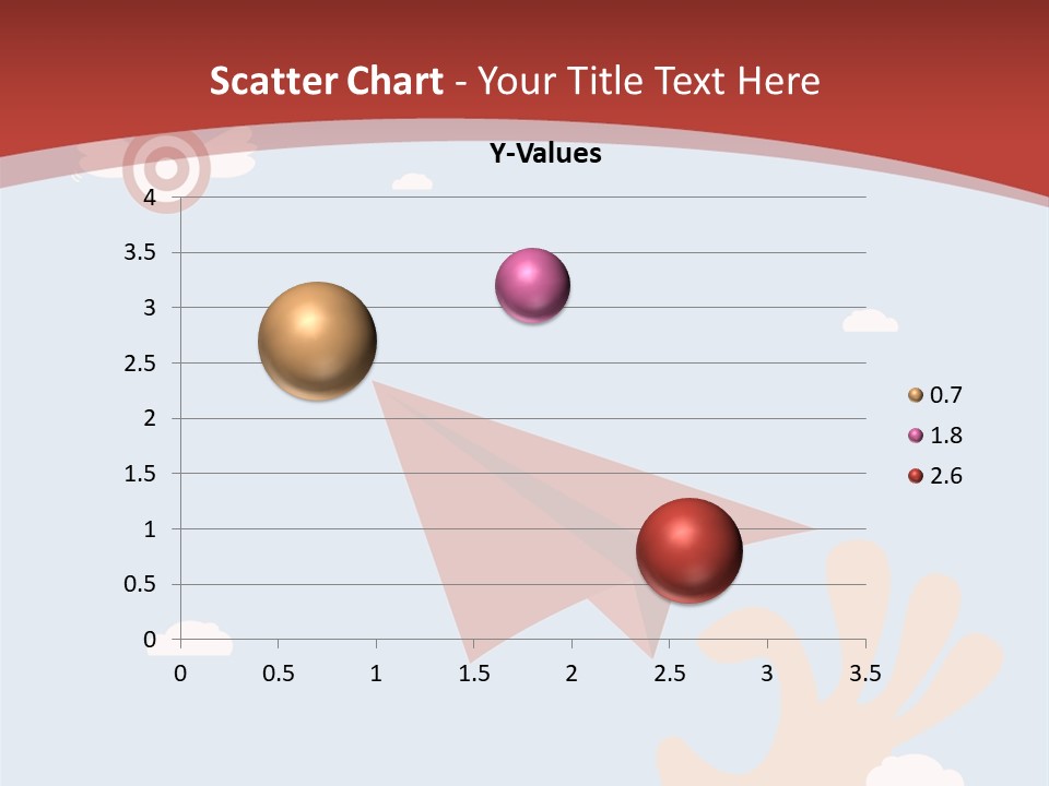 A Person Holding A Paper Airplane In Their Hand PowerPoint Template
