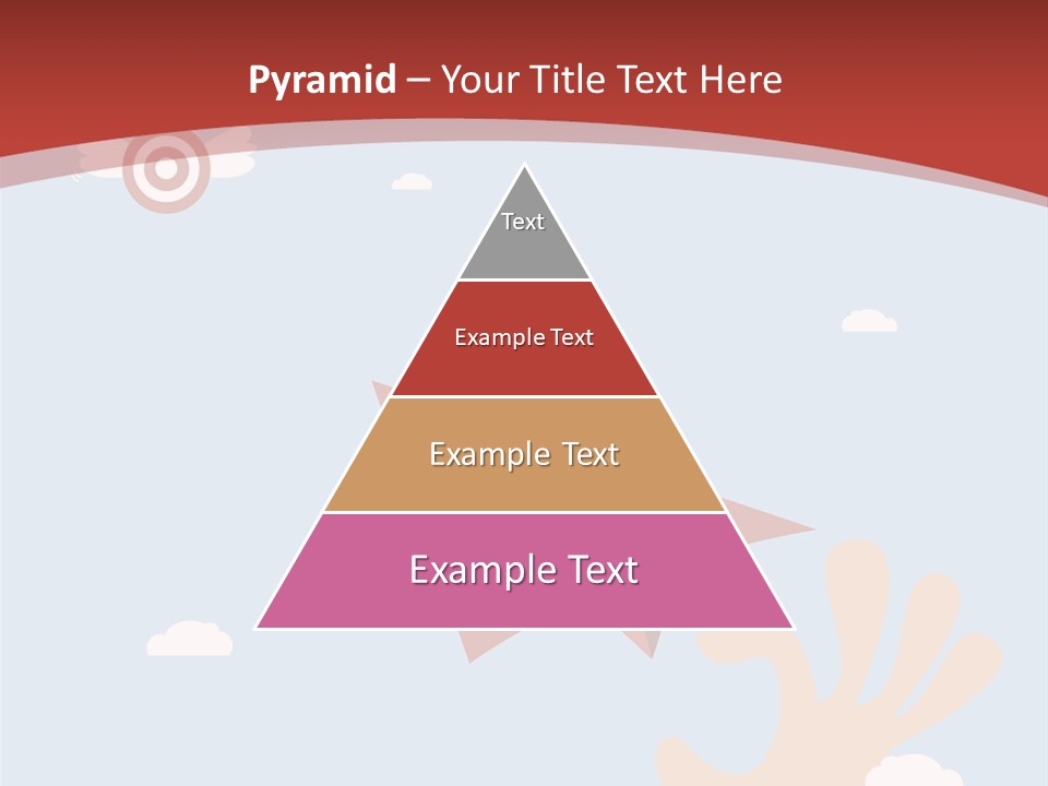 A Person Holding A Paper Airplane In Their Hand PowerPoint Template