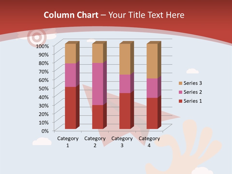 A Person Holding A Paper Airplane In Their Hand PowerPoint Template