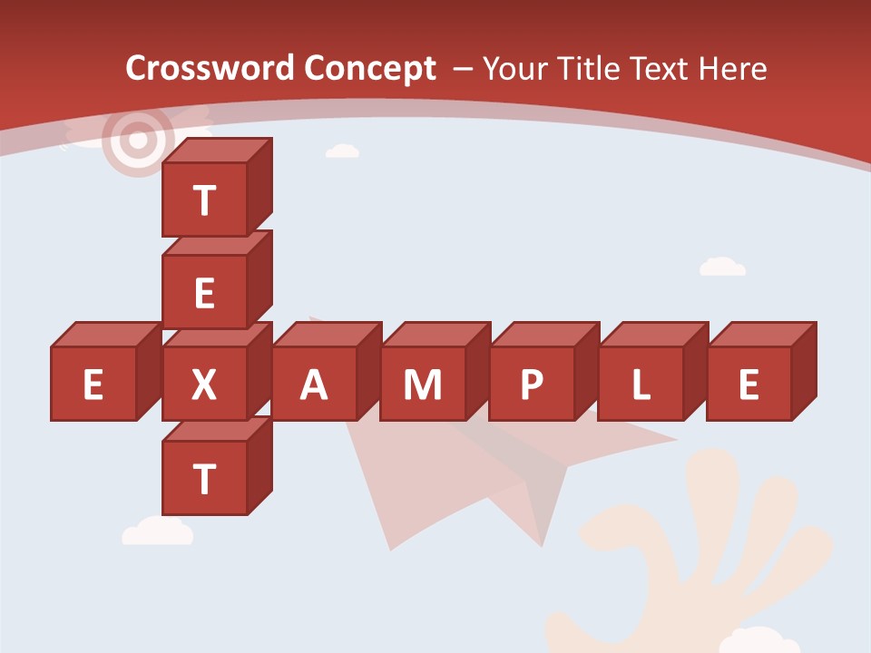 A Person Holding A Paper Airplane In Their Hand PowerPoint Template