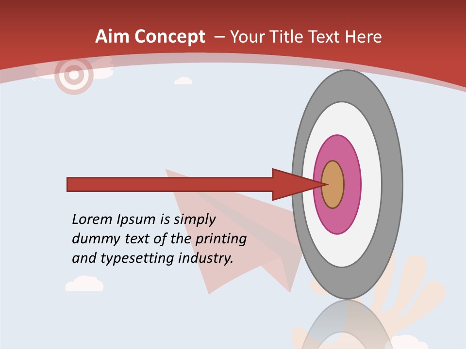 A Person Holding A Paper Airplane In Their Hand PowerPoint Template