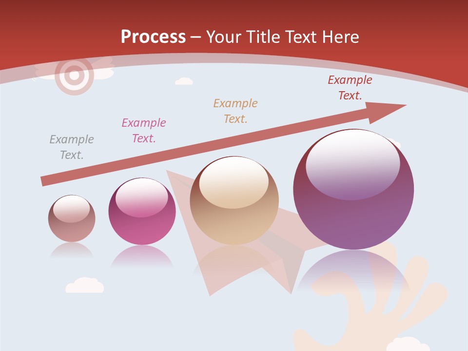 A Person Holding A Paper Airplane In Their Hand PowerPoint Template