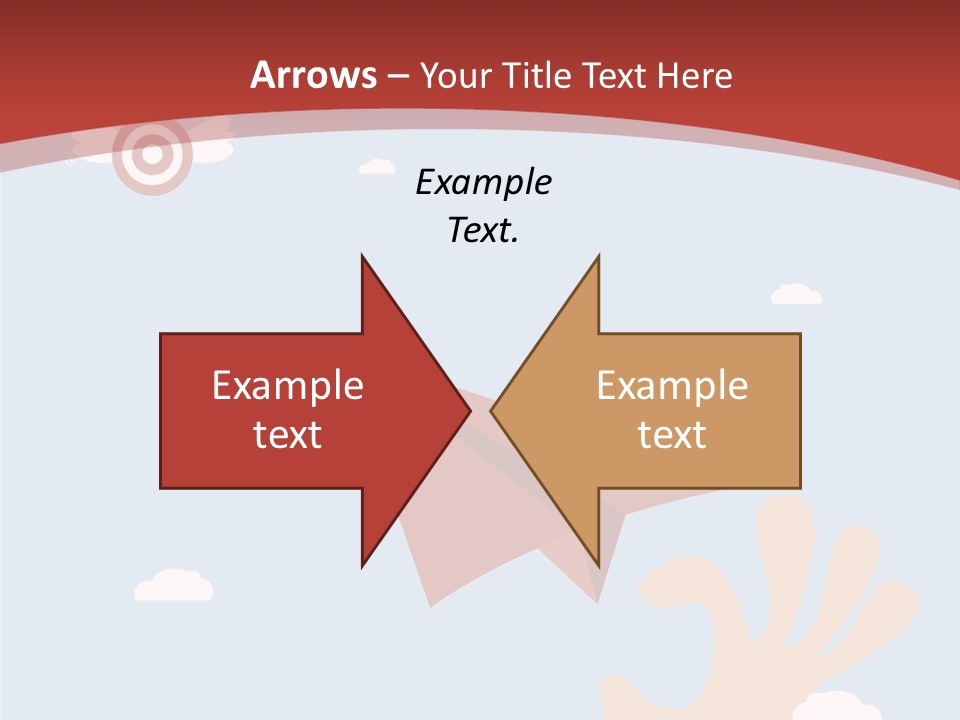 A Person Holding A Paper Airplane In Their Hand PowerPoint Template
