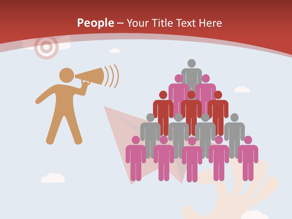 A Person Holding A Paper Airplane In Their Hand PowerPoint Template