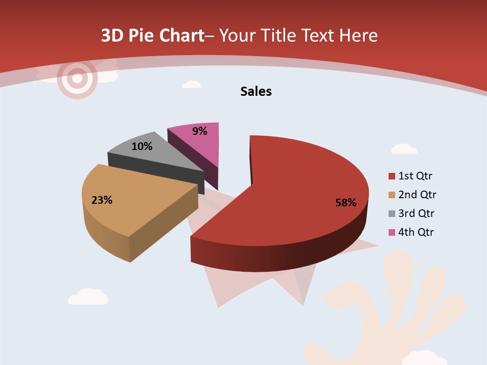 A Person Holding A Paper Airplane In Their Hand PowerPoint Template