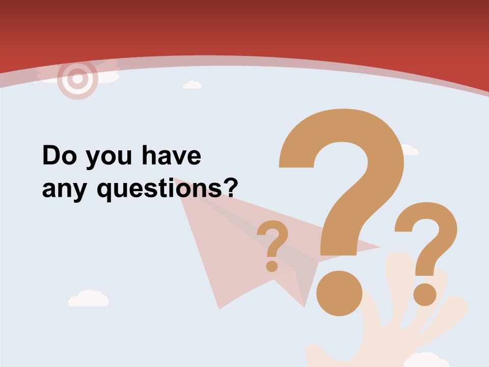 A Person Holding A Paper Airplane In Their Hand PowerPoint Template