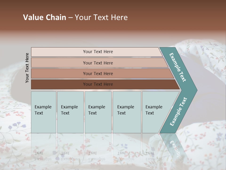 A Young Boy Sleeping On A Bed With A Pillow PowerPoint Template