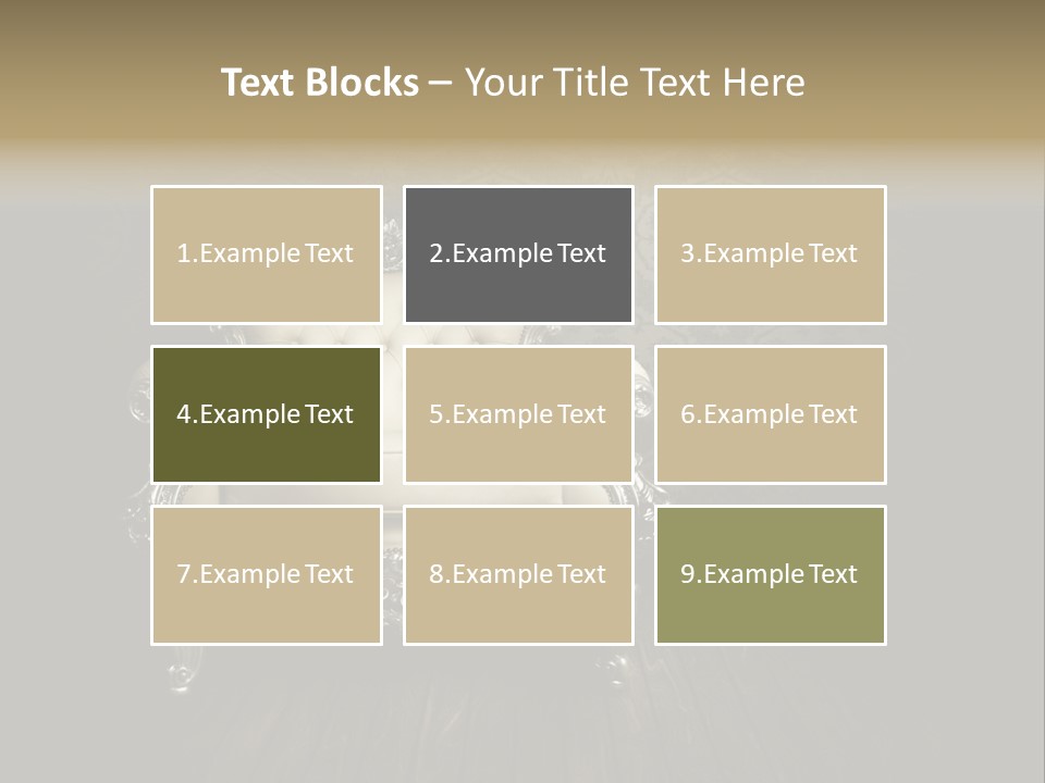 A White Chair Sitting On Top Of A Wooden Floor PowerPoint Template