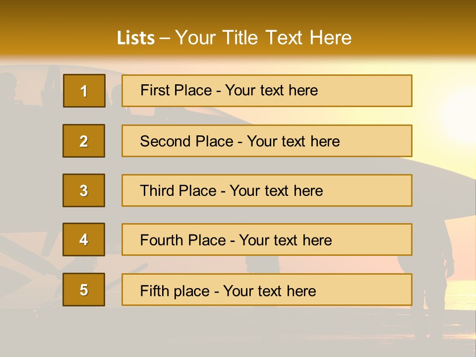 A Group Of People Standing Next To A Fighter Jet PowerPoint Template