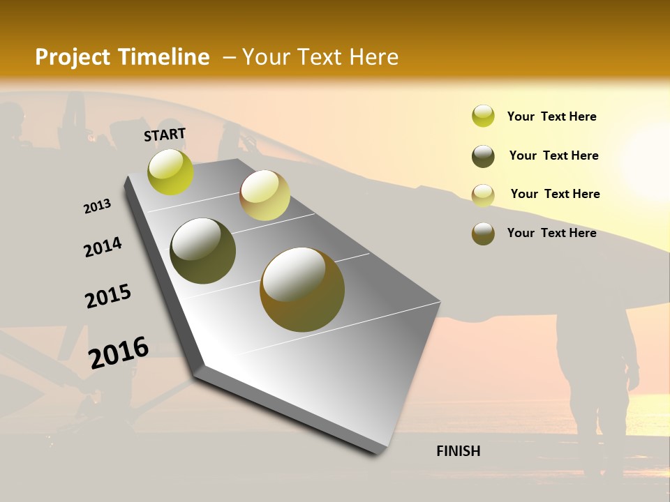 A Group Of People Standing Next To A Fighter Jet PowerPoint Template
