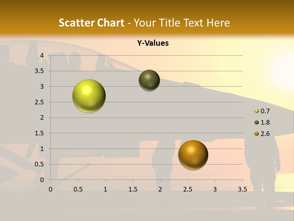 A Group Of People Standing Next To A Fighter Jet PowerPoint Template