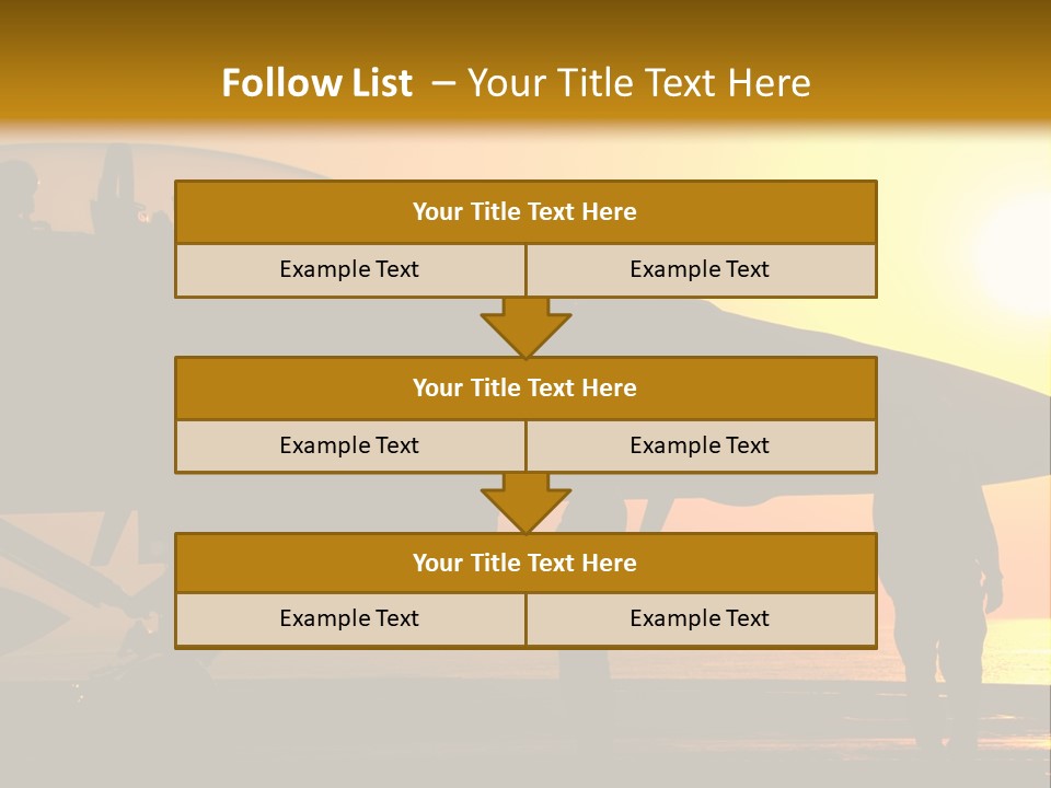 A Group Of People Standing Next To A Fighter Jet PowerPoint Template