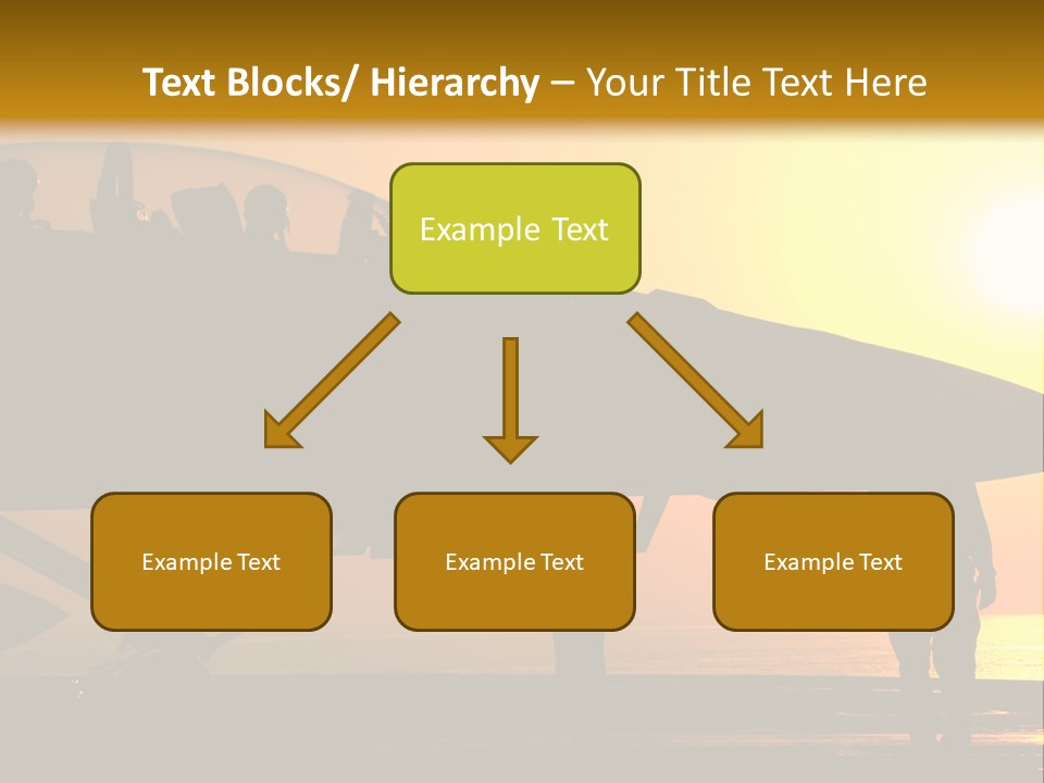 A Group Of People Standing Next To A Fighter Jet PowerPoint Template
