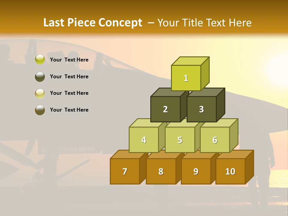 A Group Of People Standing Next To A Fighter Jet PowerPoint Template