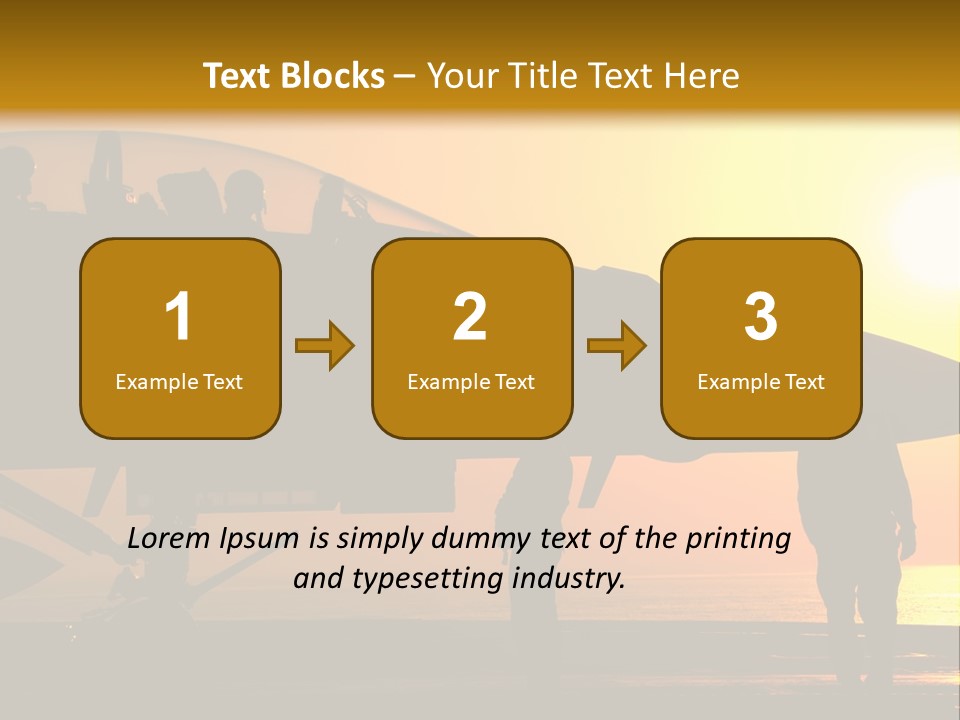 A Group Of People Standing Next To A Fighter Jet PowerPoint Template