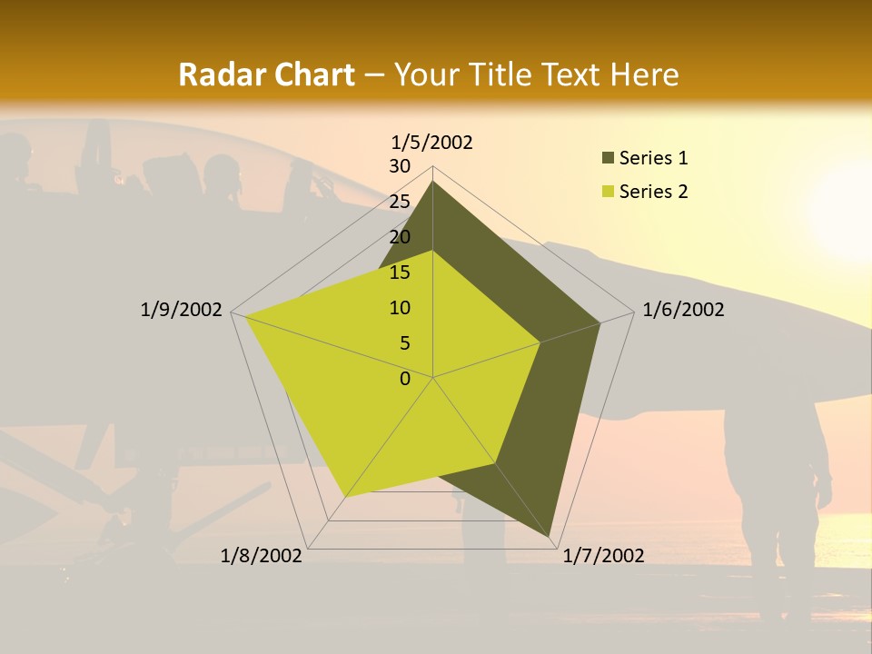 A Group Of People Standing Next To A Fighter Jet PowerPoint Template