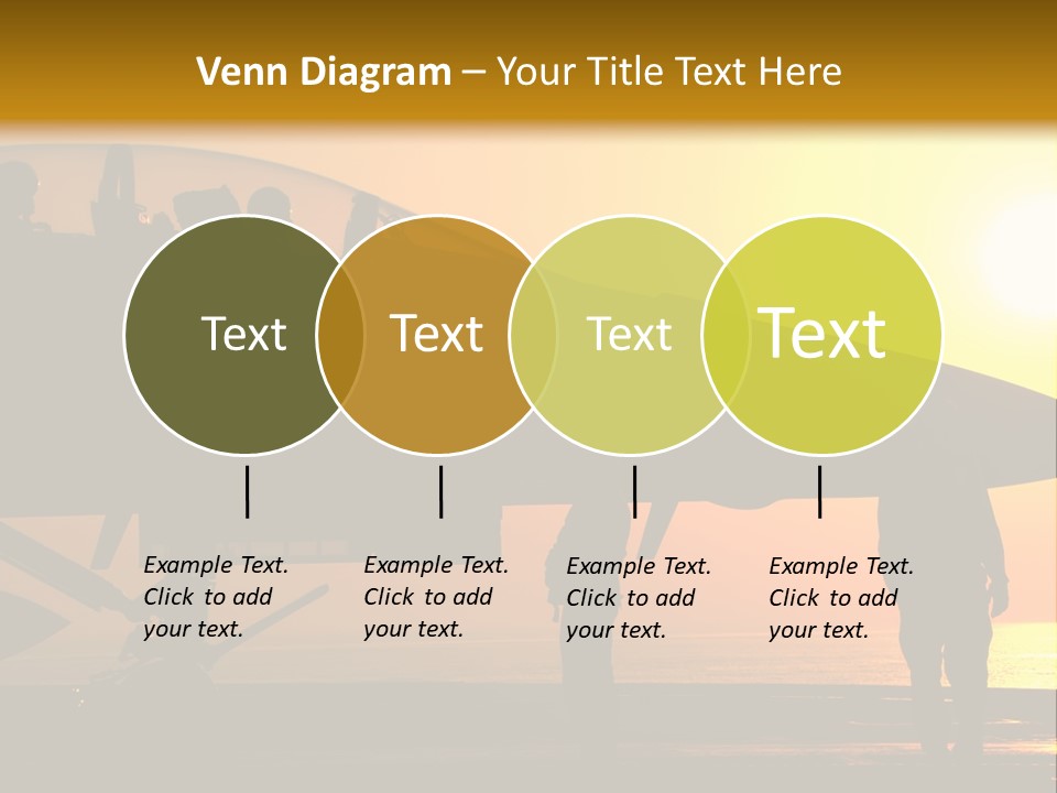 A Group Of People Standing Next To A Fighter Jet PowerPoint Template