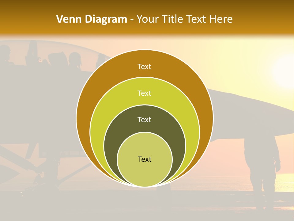 A Group Of People Standing Next To A Fighter Jet PowerPoint Template