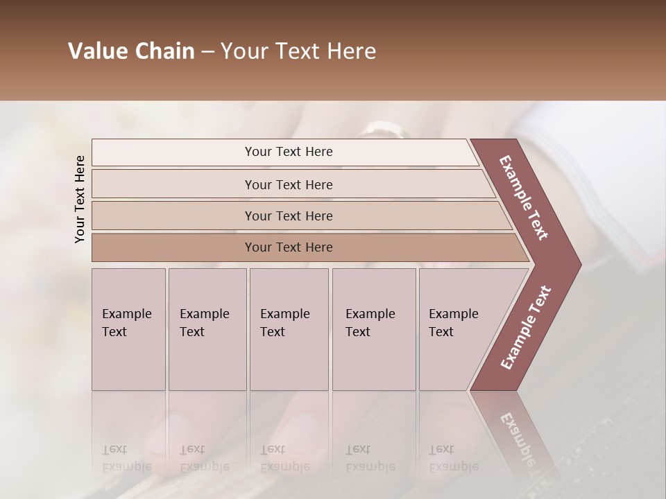 A Couple Holding Hands With Wedding Rings On Them PowerPoint Template
