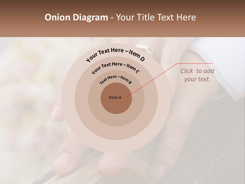 A Couple Holding Hands With Wedding Rings On Them PowerPoint Template