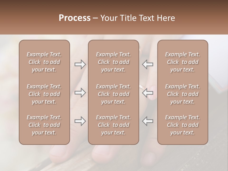 A Couple Holding Hands With Wedding Rings On Them PowerPoint Template