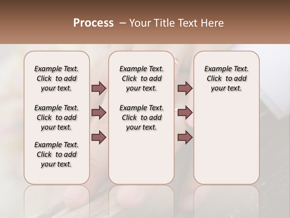 A Couple Holding Hands With Wedding Rings On Them PowerPoint Template