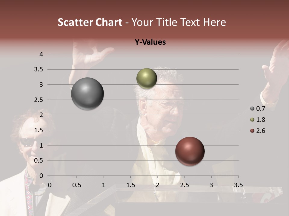A Man Giving A Speech At A Podium PowerPoint Template
