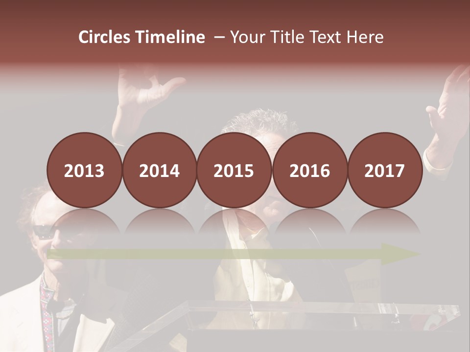 A Man Giving A Speech At A Podium PowerPoint Template