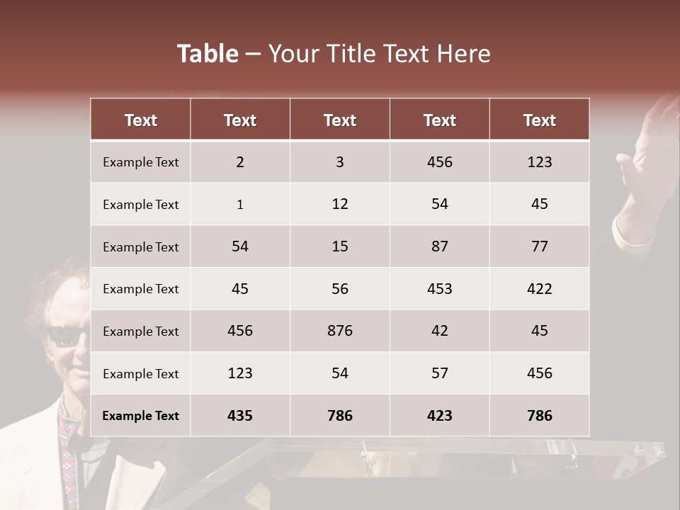 A Man Giving A Speech At A Podium PowerPoint Template