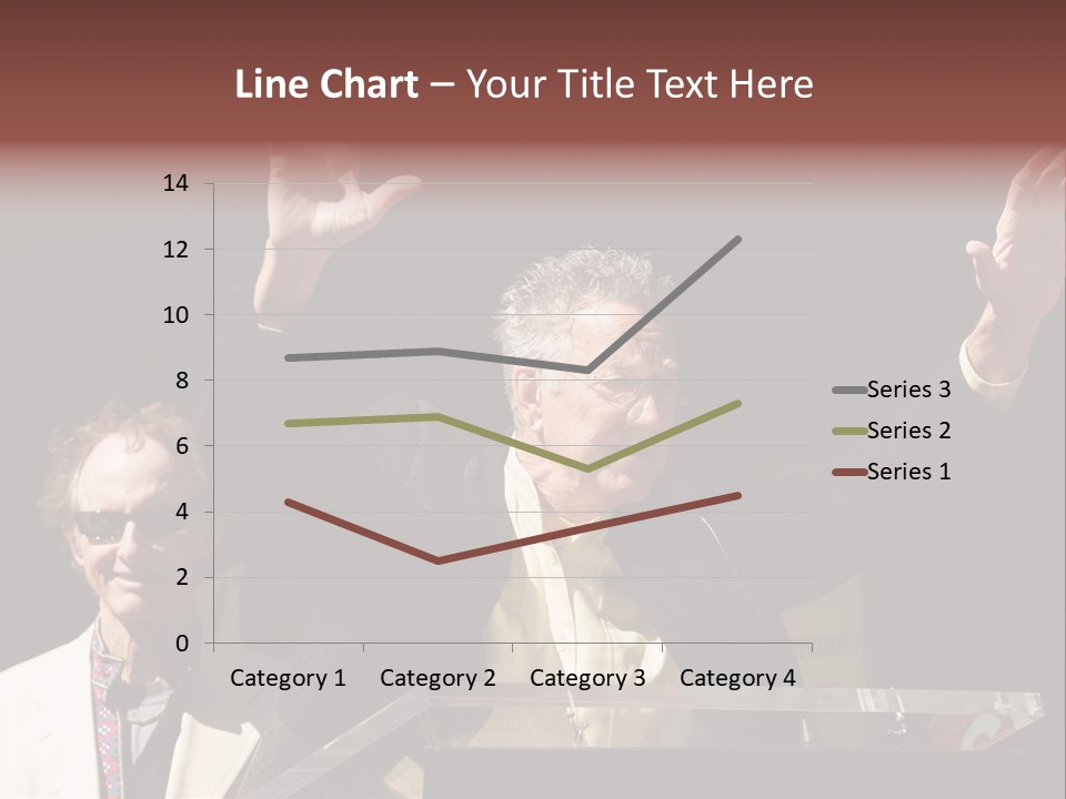 A Man Giving A Speech At A Podium PowerPoint Template