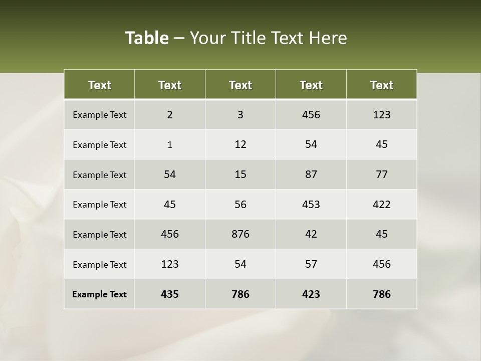 Two Wedding Rings Sitting On Top Of A White Rose PowerPoint Template