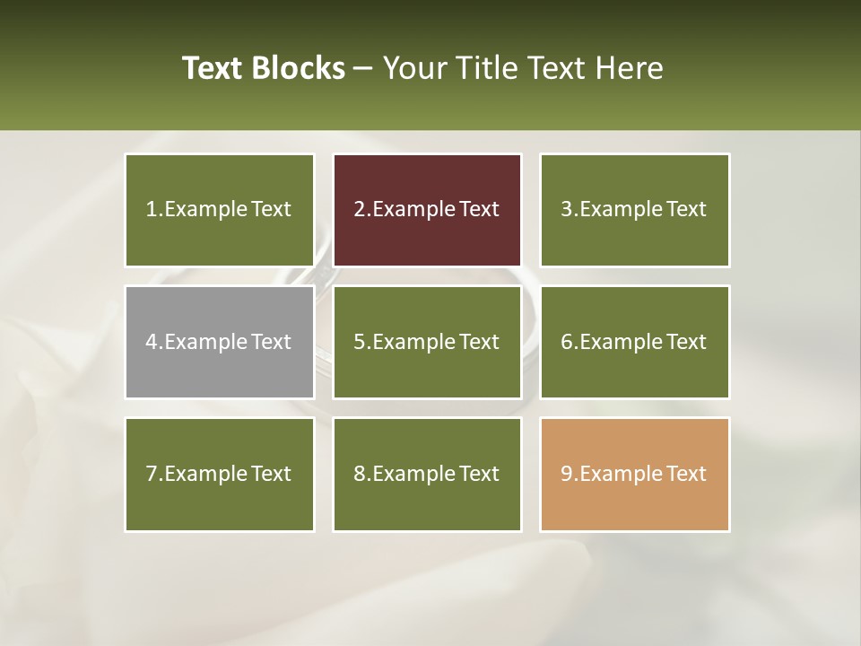 Two Wedding Rings Sitting On Top Of A White Rose PowerPoint Template